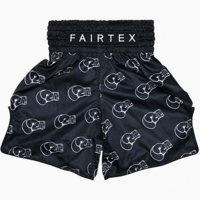 Шорти - Fairtex Boxing Shorts BT2006 Motif - Black